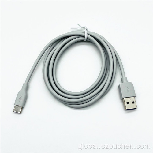 China White TPE material phone data cable for iPhone Manufactory